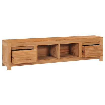 TV-Møbel Tre TV-benk heltre teak 135x30x35 cm