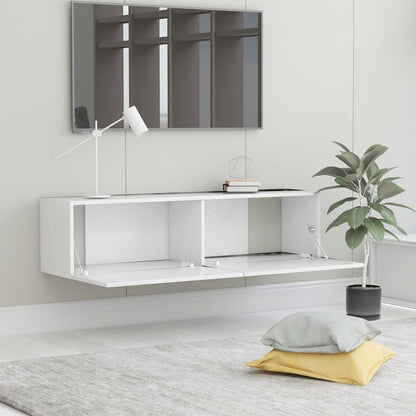 TV-Møbel Hvit Tv-benk 120x30x30 cm