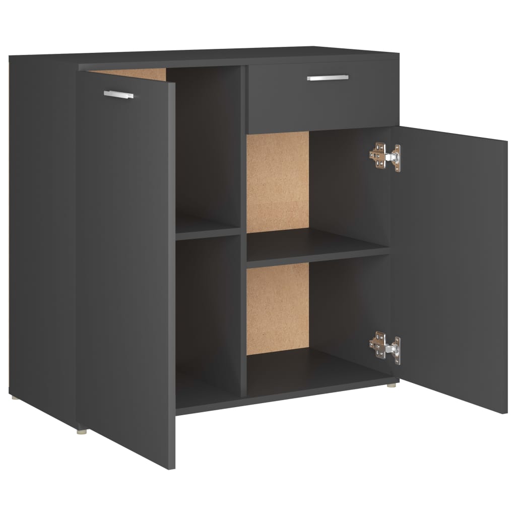 Skjenk Grå 80x36x75 cm