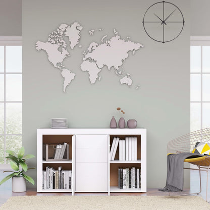 Skjenk Hvit 120x36x69 cm