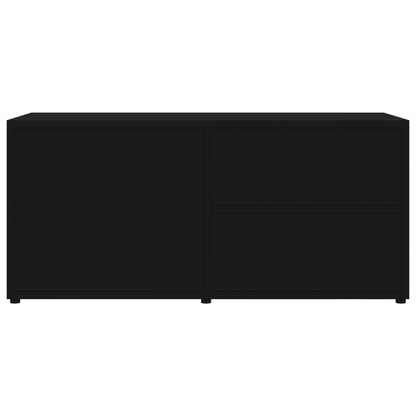 TV-Møbel Svart Tv-benk 80x34x36 cm