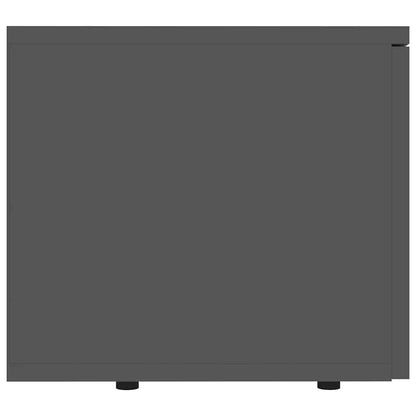 TV-benk svart 80x34x30 cm konstruert tre