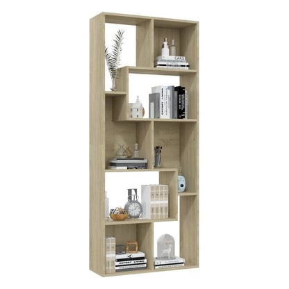 Bokhylle Sonoma Eik 67x24x161 cm