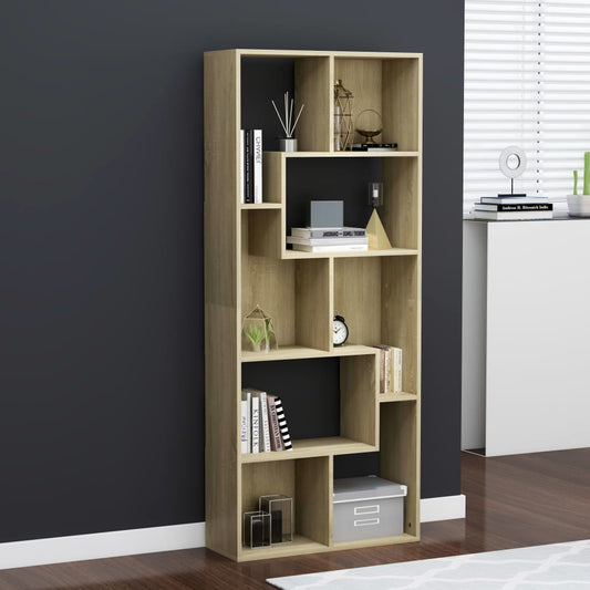 Bokhylle Sonoma Eik 67x24x161 cm