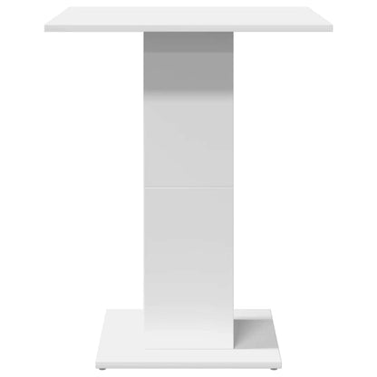 Bistrobord hvit 60x60x75 cm konstruert tre