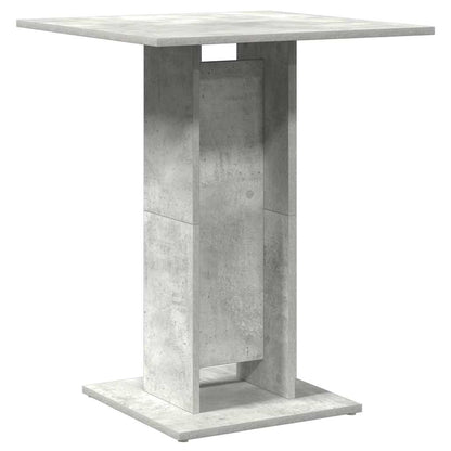 Bistrobord betonggrå 60x60x75 cm konstruert tre