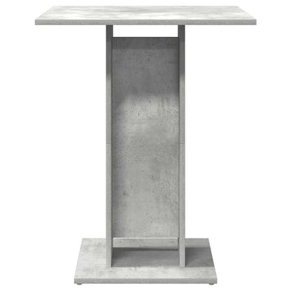 Bistrobord betonggrå 60x60x75 cm konstruert tre