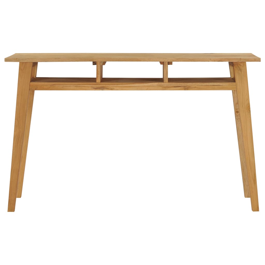 Avlastningsbord Konsollbord Tre 120x35x75 cm heltre teak