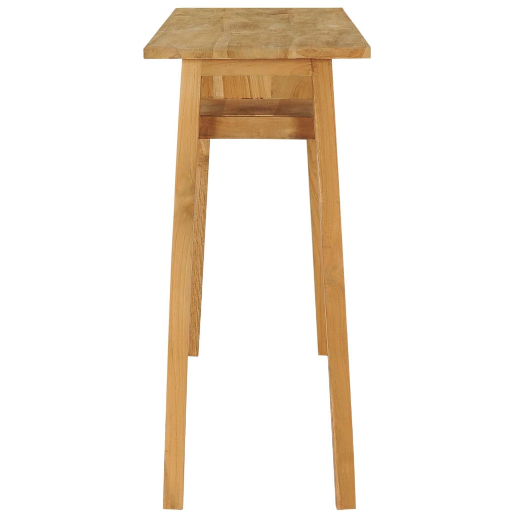 Avlastningsbord Konsollbord Tre 120x35x75 cm heltre teak