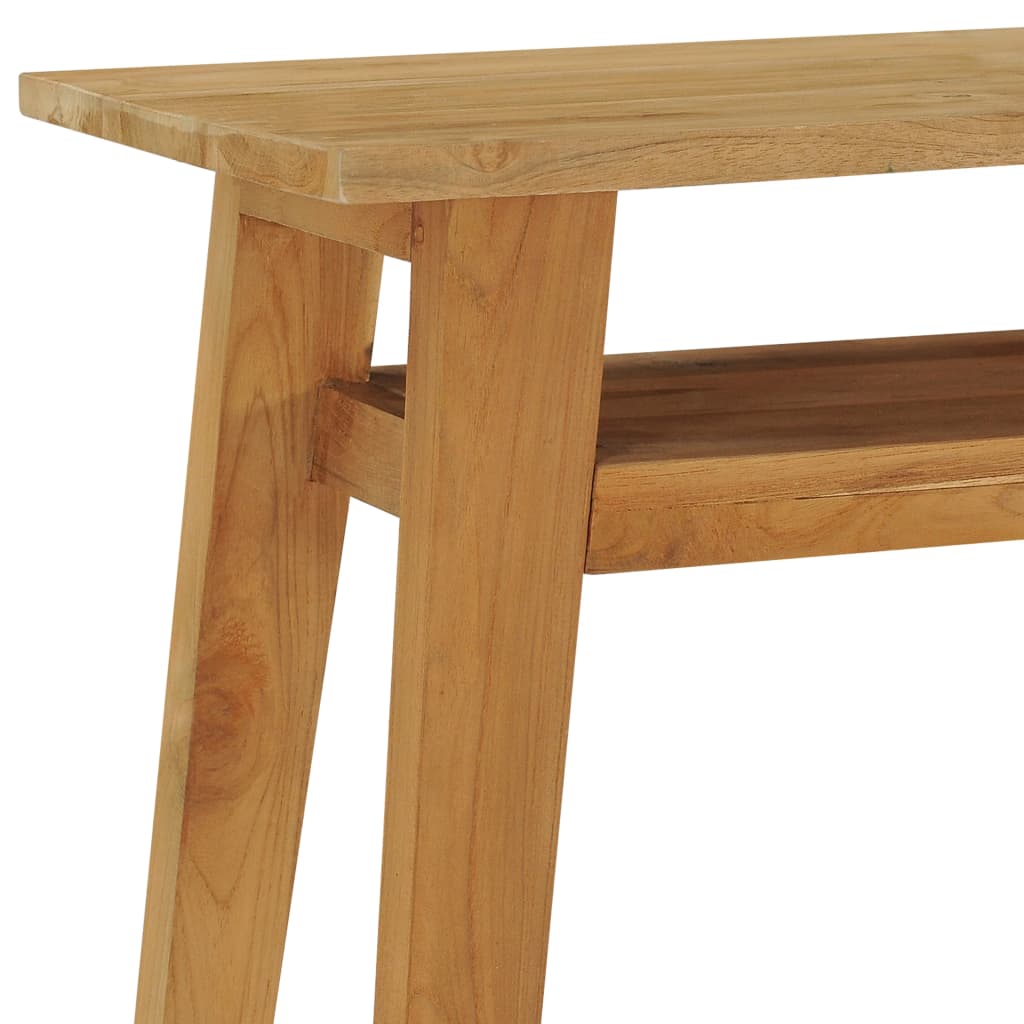 Avlastningsbord Konsollbord Tre 120x35x75 cm heltre teak