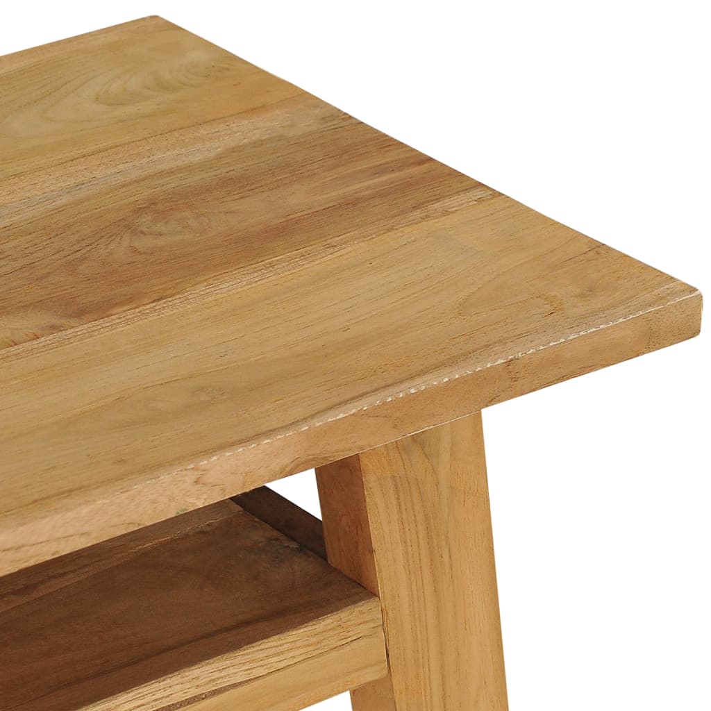 Avlastningsbord Konsollbord Tre 120x35x75 cm heltre teak