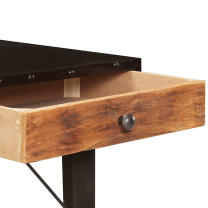 Avlastningsbord Konsollbord Tre 118x35x76 cm gjenvunnet heltre