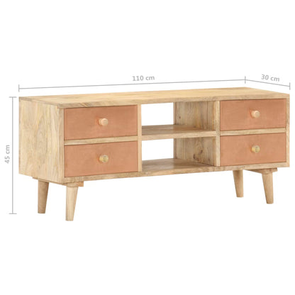 TV-Møbel Tre TV-benk 110x30x45 cm heltre mango