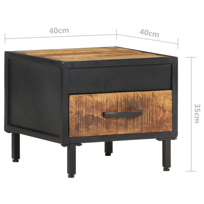 Nattbord Sengbord Tre heltre mangotre 40x40x35 cm