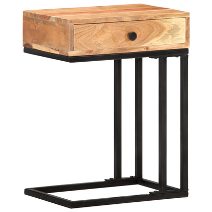 Sidebord Tre U-formet 45x30x61 cm heltre akasie