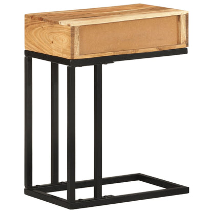 Sidebord Tre U-formet 45x30x61 cm heltre akasie