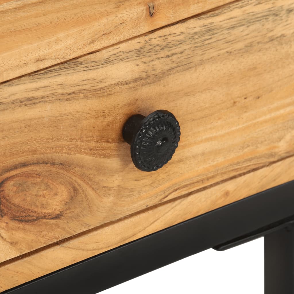 Sidebord Tre U-formet 45x30x61 cm heltre akasie