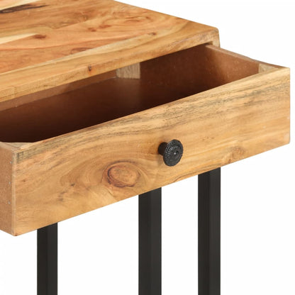 Sidebord Tre U-formet 45x30x61 cm heltre akasie