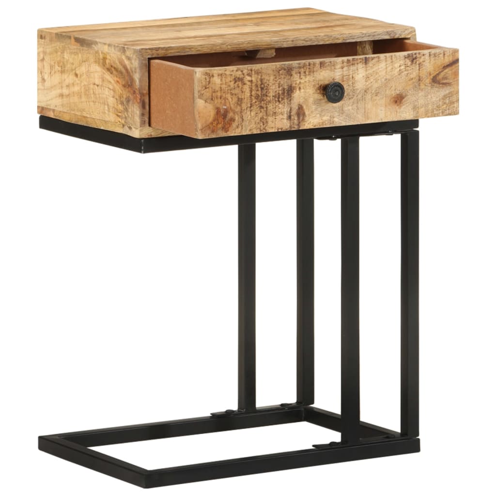 Sidebord Tre U-formet 45x30x61 cm heltre mango