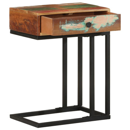Sidebord Tre U-formet Sidebord Tre 45x30x61 cm gjenvunnet heltre