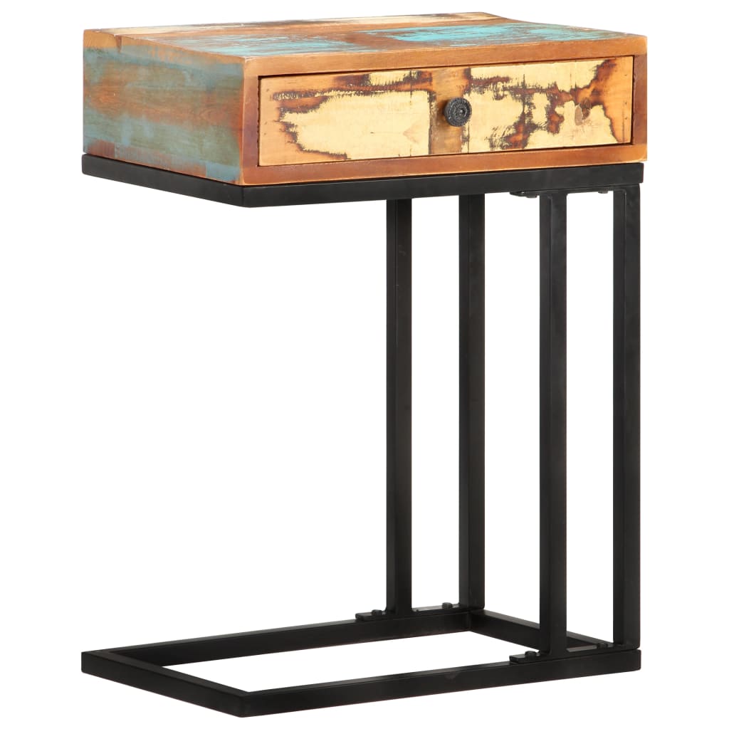 Sidebord Tre U-formet Sidebord Tre 45x30x61 cm gjenvunnet heltre