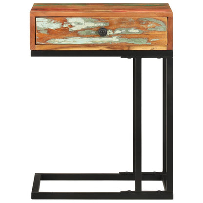 Sidebord Tre U-formet Sidebord Tre 45x30x61 cm gjenvunnet heltre
