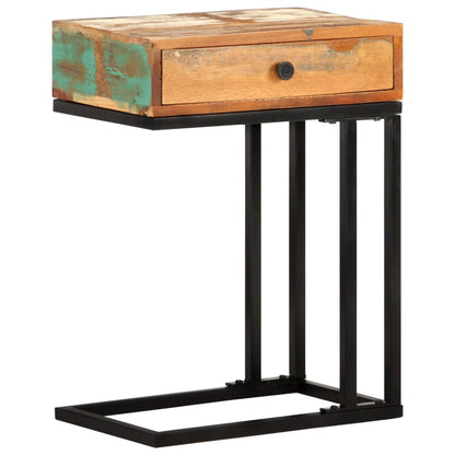 Sidebord Tre U-formet Sidebord Tre 45x30x61 cm gjenvunnet heltre