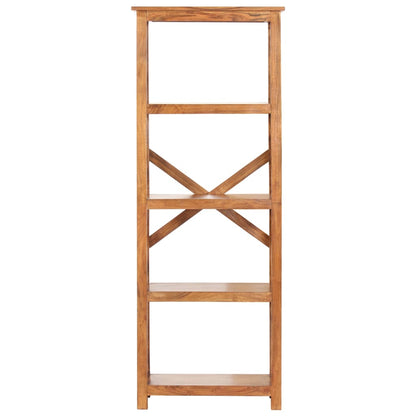 Bokhylle Tre 60x30x160 cm heltre akasie med honningfinish