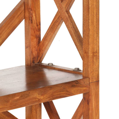 Bokhylle Tre 60x30x160 cm heltre akasie med honningfinish