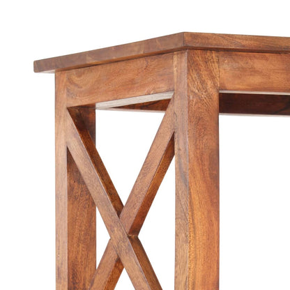Bokhylle Tre 100x30x180 cm heltre akasie med honningfinish