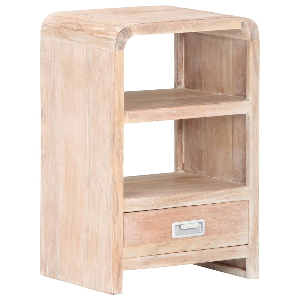 Nattbord Sengbord Tre Heltre Akasietre 40x30x60 cm