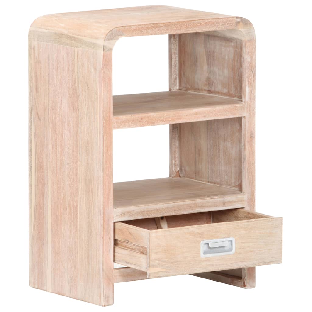Nattbord Sengbord Tre Heltre Akasietre 40x30x60 cm