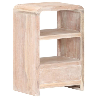 Nattbord Sengbord Tre Heltre Akasietre 40x30x60 cm