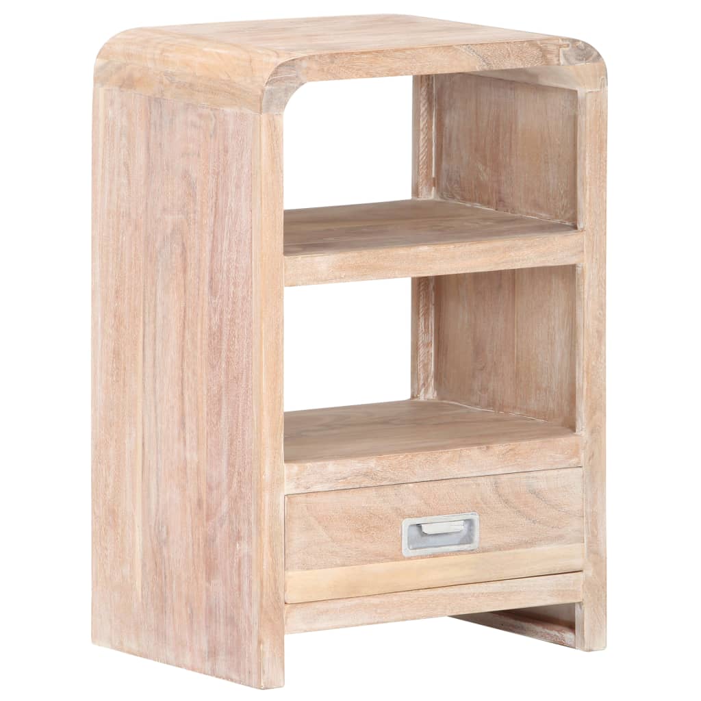 Nattbord Sengbord Tre Heltre Akasietre 40x30x60 cm