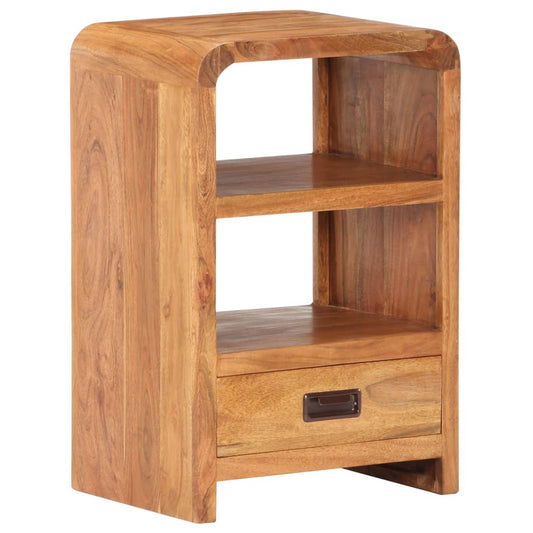 Nattbord Sengbord Tre 40x30x60 cm heltre akasie med honningfinish