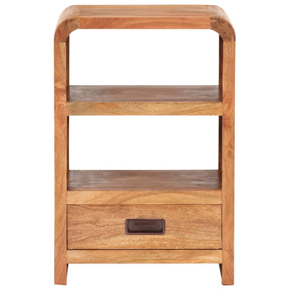 Nattbord Sengbord Tre 40x30x60 cm heltre akasie med honningfinish