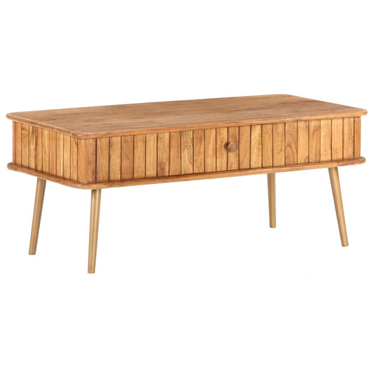 Salongbord Sofabord Tre heltre akasie 100x50x40 cm