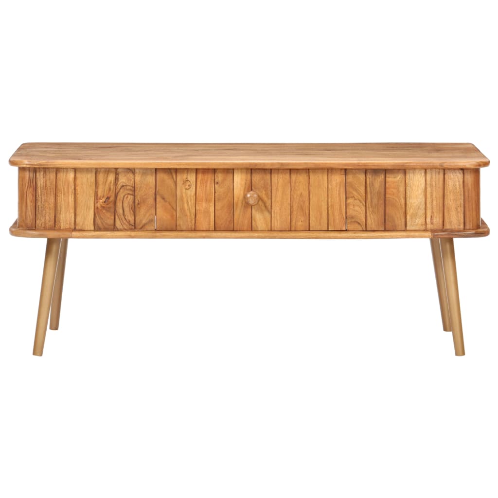 Salongbord Sofabord Tre heltre akasie 100x50x40 cm