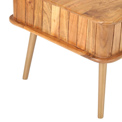 Salongbord Sofabord Tre heltre akasie 100x50x40 cm