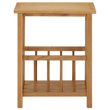 Magasinhylle Magasinbord 45x35x55 cm heltre Eik