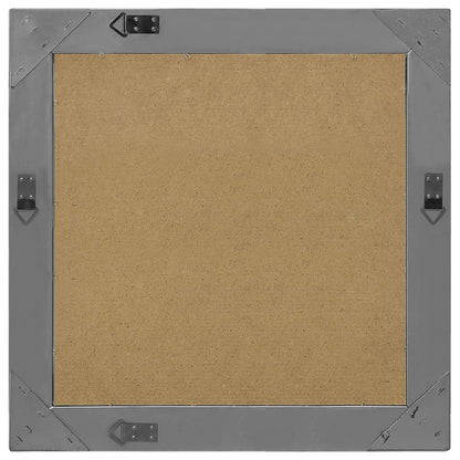 Veggspeil Svart Barokkstil 60x60 cm
