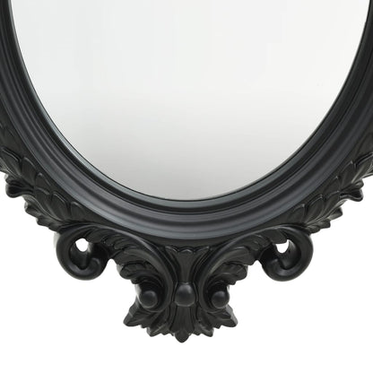 Veggspeil Svart slott-stil 56x76 cm