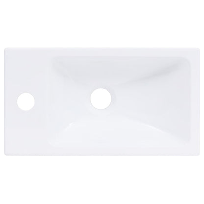 Baderomservant 400x220x90 mm SMC hvit