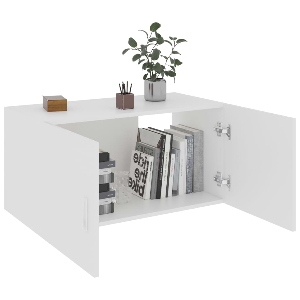 Veggskap Hvit 80x39x40 cm
