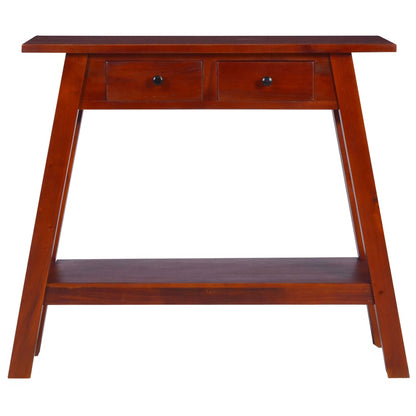 Avlastningsbord Konsollbord Tre klassisk Brun 90x30x75 cm heltre mahogni