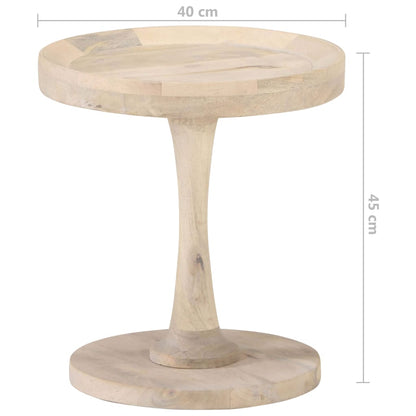 Sidebord Tre Ø40x45 cm heltre mango