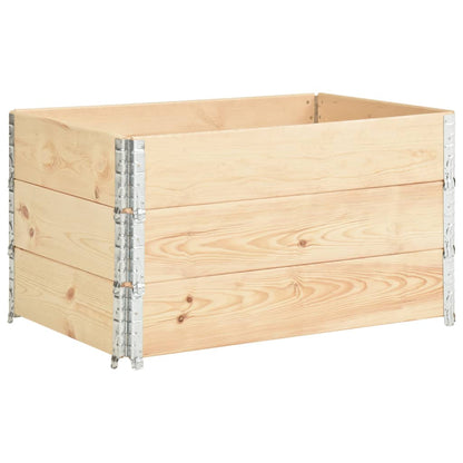 Høybed 3 stk 50x100 cm heltre furu