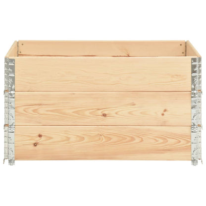 Høybed 3 stk 50x100 cm heltre furu