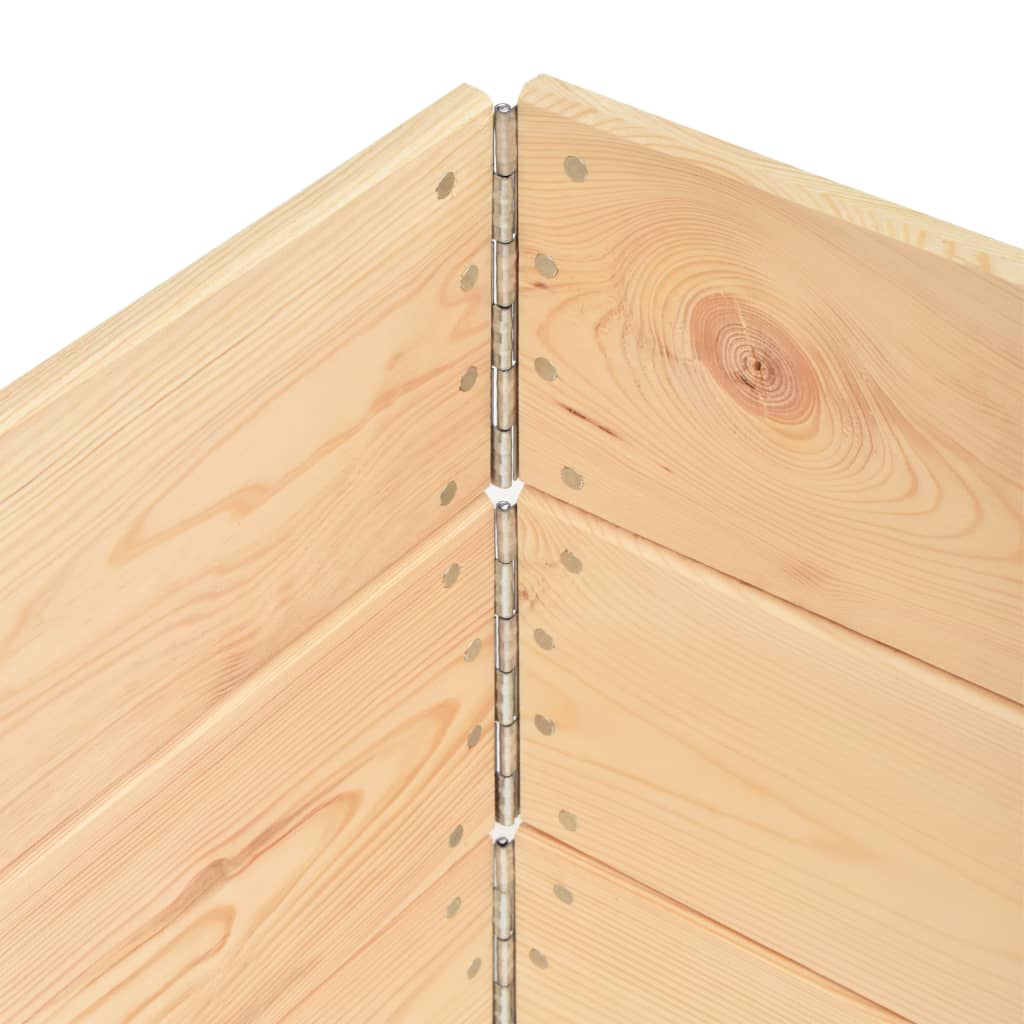 Høybed 3 stk 100x100 cm heltre furu