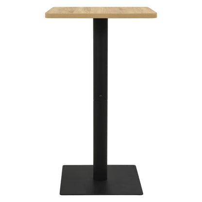 Bistrobord eikefarge 70x70x107 cm